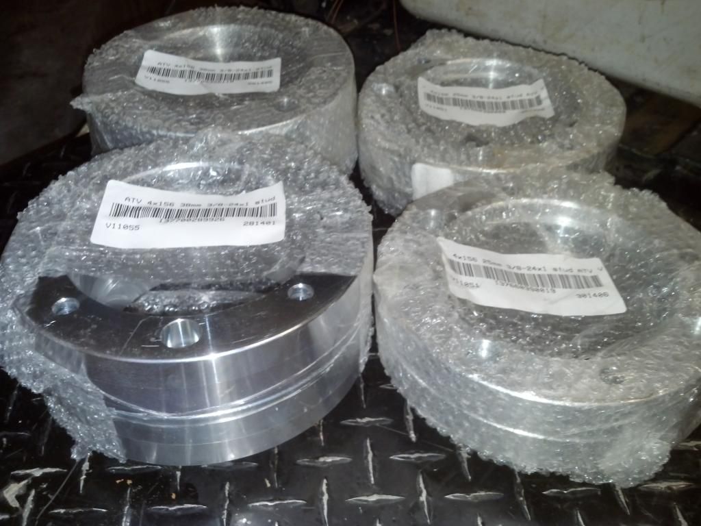 Polaris Wheel Spacers PRC Polaris Ranger Club